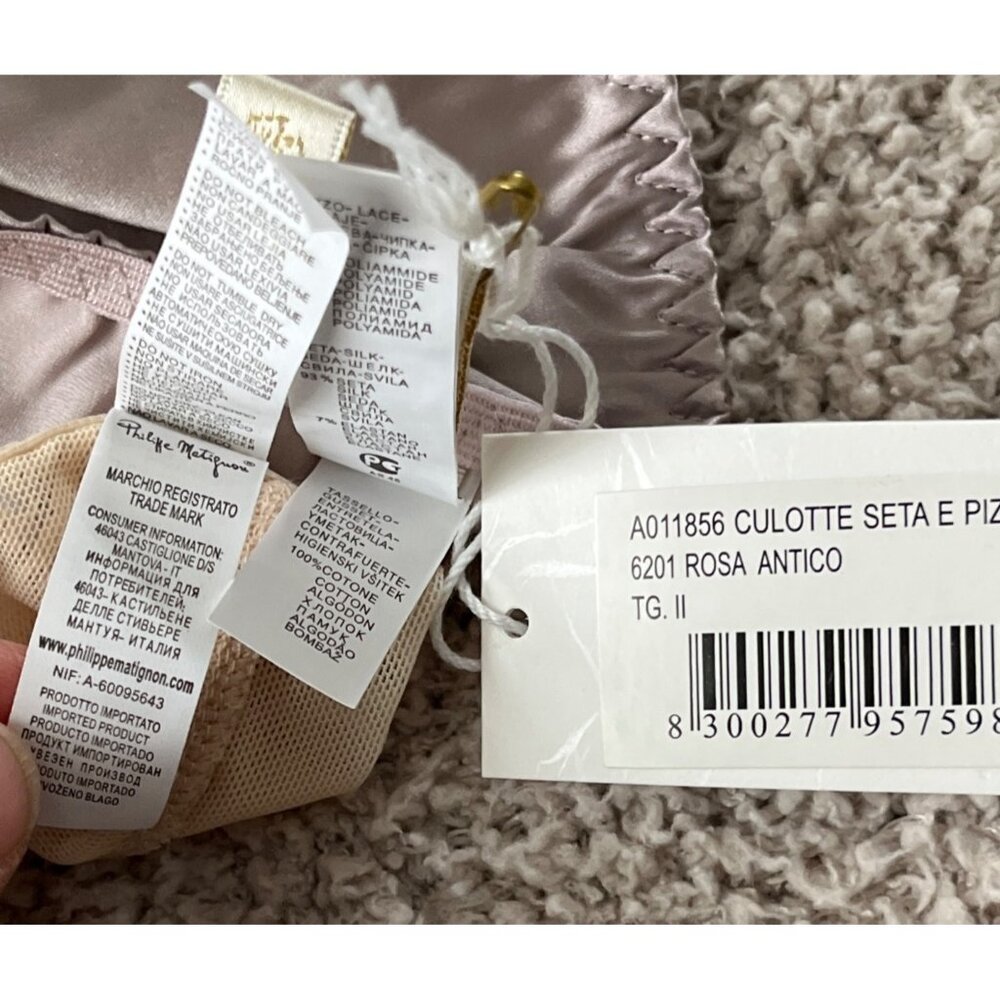 Philippe Matignon Sleepwear Intimates Lot 3 Silk Nylon NWT Lace Coquette Women S - Picture 7 of 9